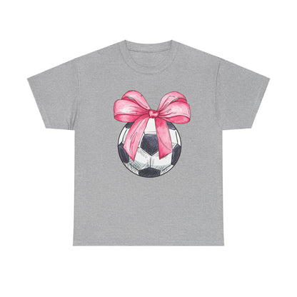 Soccer Coquette Unisex Heavy Cotton Tee