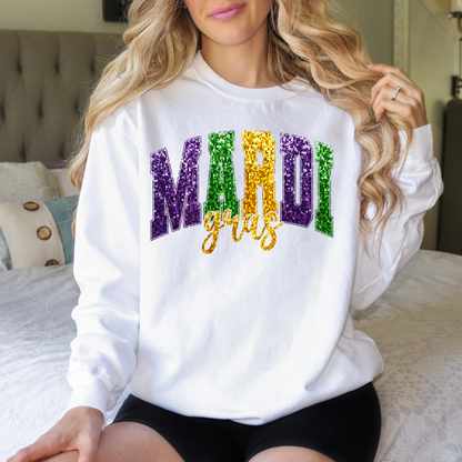 Mardi Gras Long Sleeve Tee