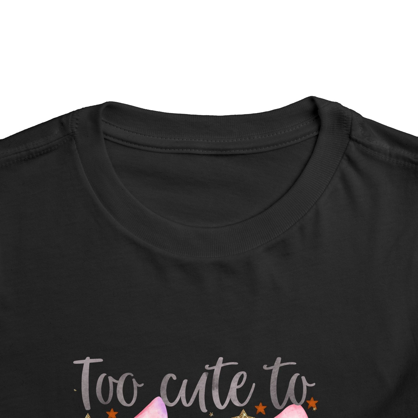Too Cute To Spook Toddler Halloween Tee