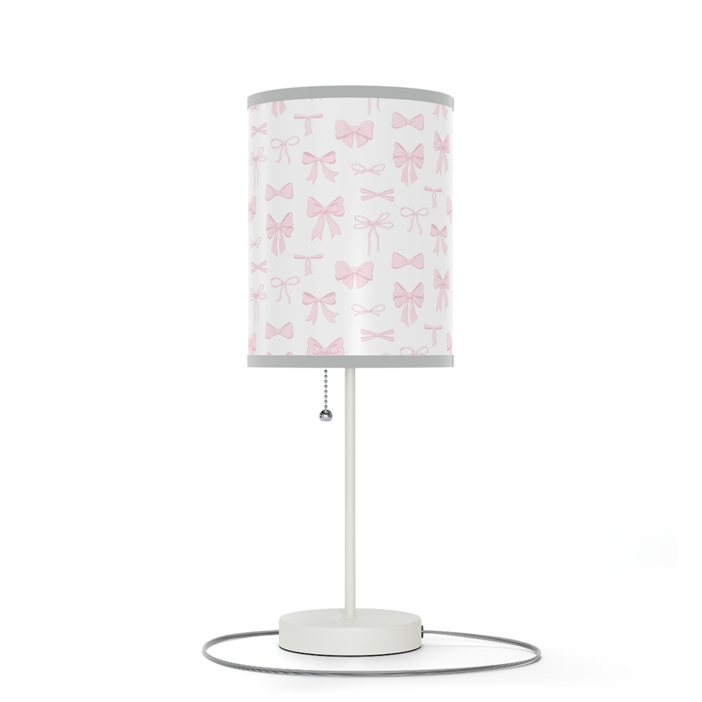 Coquette Pink Bow Lamp