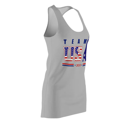 TEAM USA Women's Cut & Sew Racerback Dress (AOP)