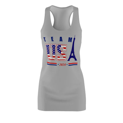 TEAM USA Women's Cut & Sew Racerback Dress (AOP)