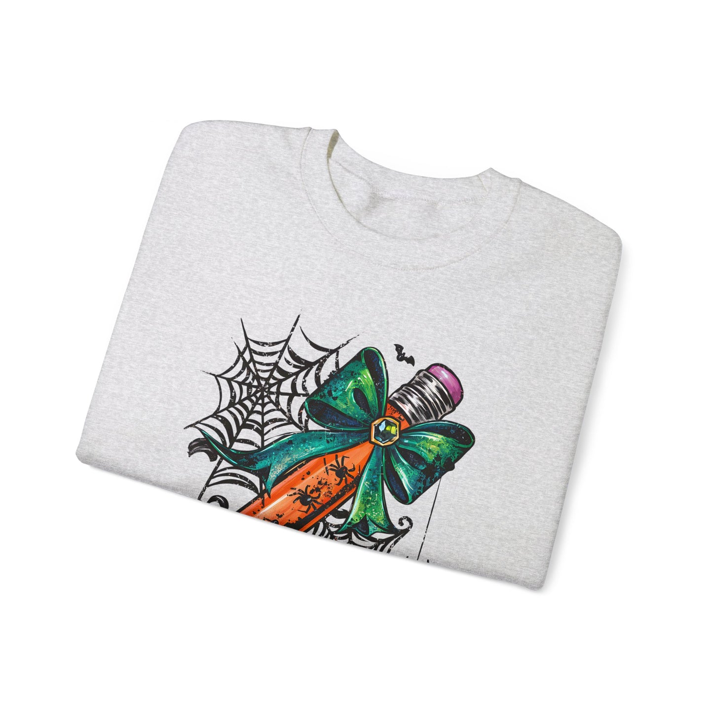 Halloween Pencil and Bow Sweatshirt