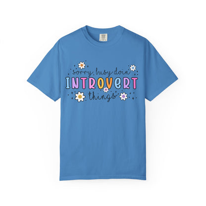 Introvert Vibes Funny Unisex T-Shirt
