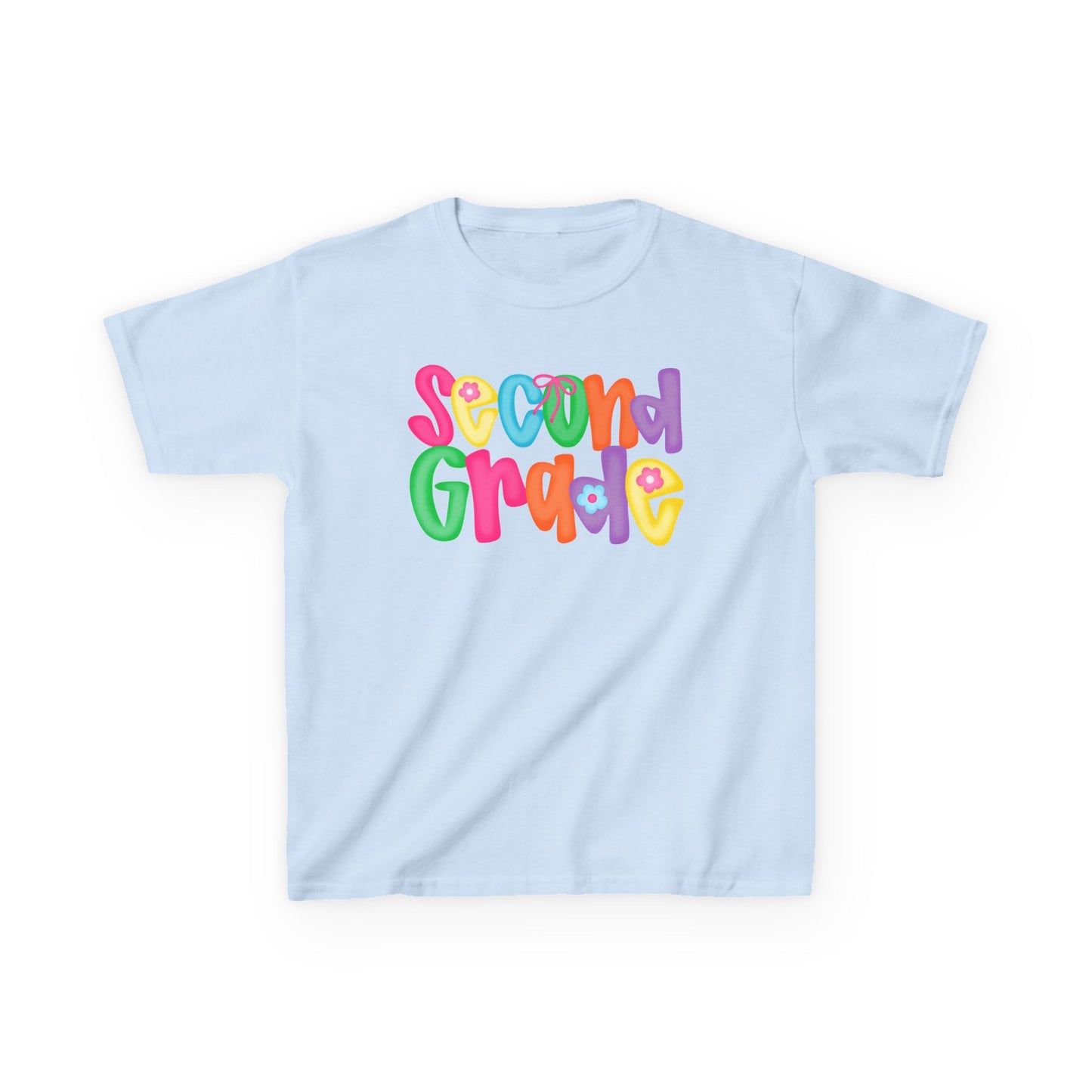 Back to School Second Grade Kids Tee