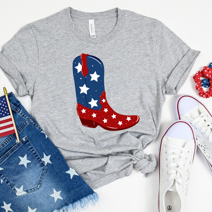 American Cowboy Boot Tee