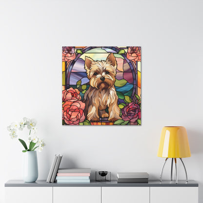 Yorkshire Terrier Canvas Wall Art