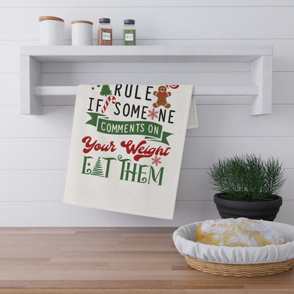 Funny Christmas Kitchen Towel