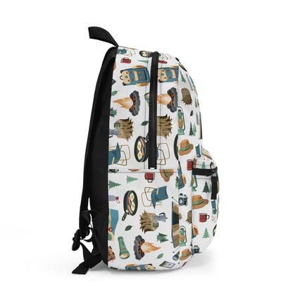 Nature-Inspired Camping Themed Backpack