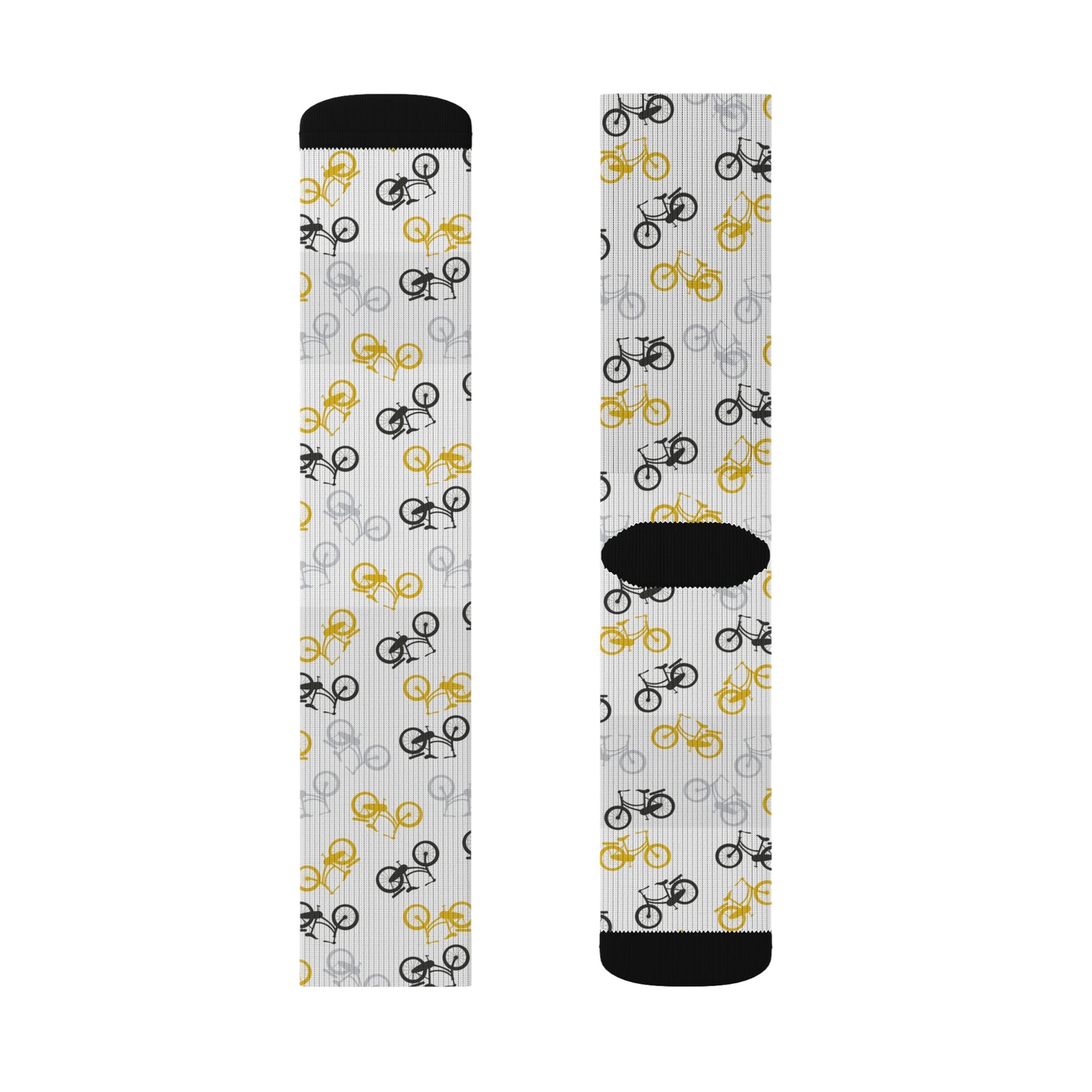 Trendy Bicycle Lover Pattern Socks