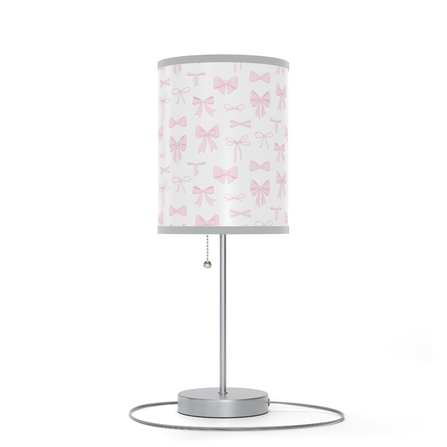 Coquette Pink Bow Lamp