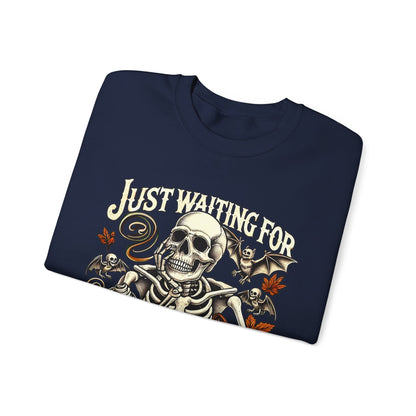 I'm Just Waiting for Halloween Sweatshirt