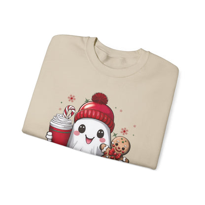 Cute Christmas Ghost Sweatshirt