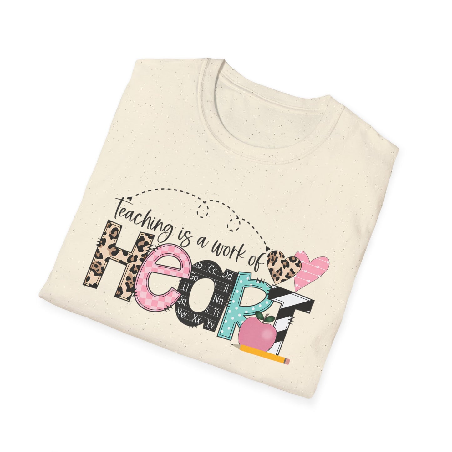 Teaching is a Work of Heart T-Shirt