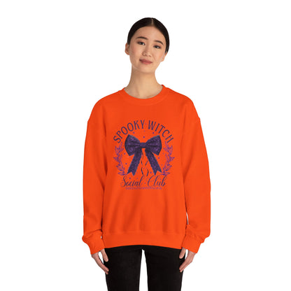 Spooky Witch Social Club Halloween Sweatshirt