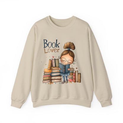 Book Lover Crewneck Sweatshirt