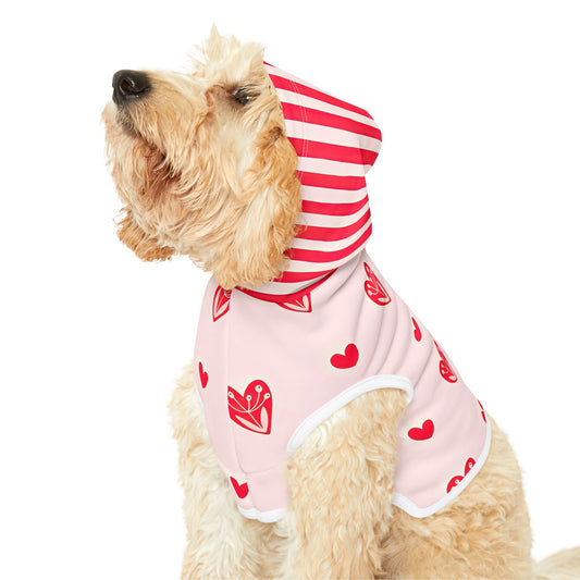 Valentine's Day Heart Pet Hoodie