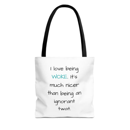 Woke Rainbow Tote Bag