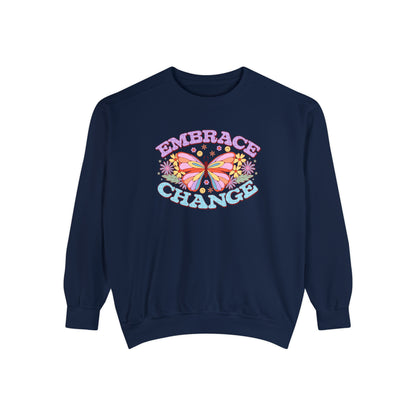 Embrace Change Comfort Colors Soft Sweatshirt