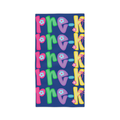 Vibrant Pre-K Swim Team Beach Towels