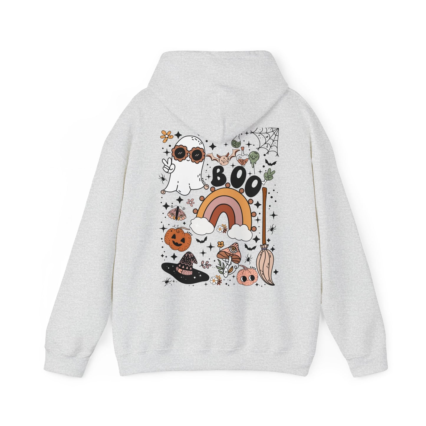 Retro Halloween Elements Hoodie Sweatshirt