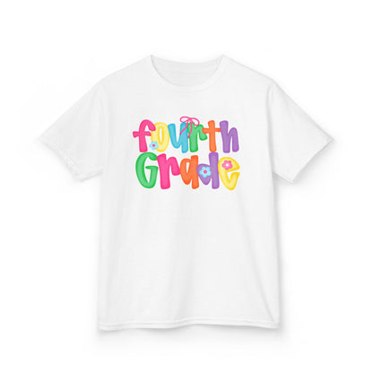 Back to School Fourth Grade Kids Tee