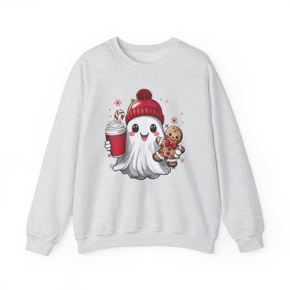 Cute Christmas Ghost Sweatshirt