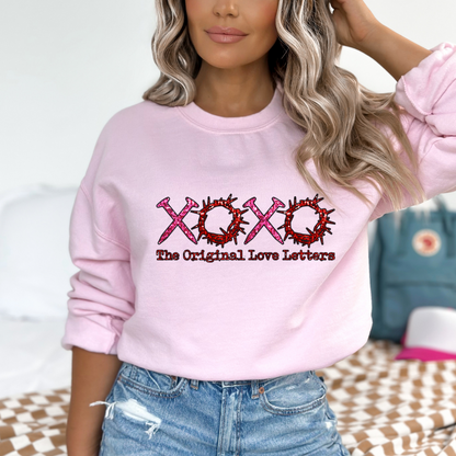 The Original Love Letters Christian Valentine's Day Sweatshirt