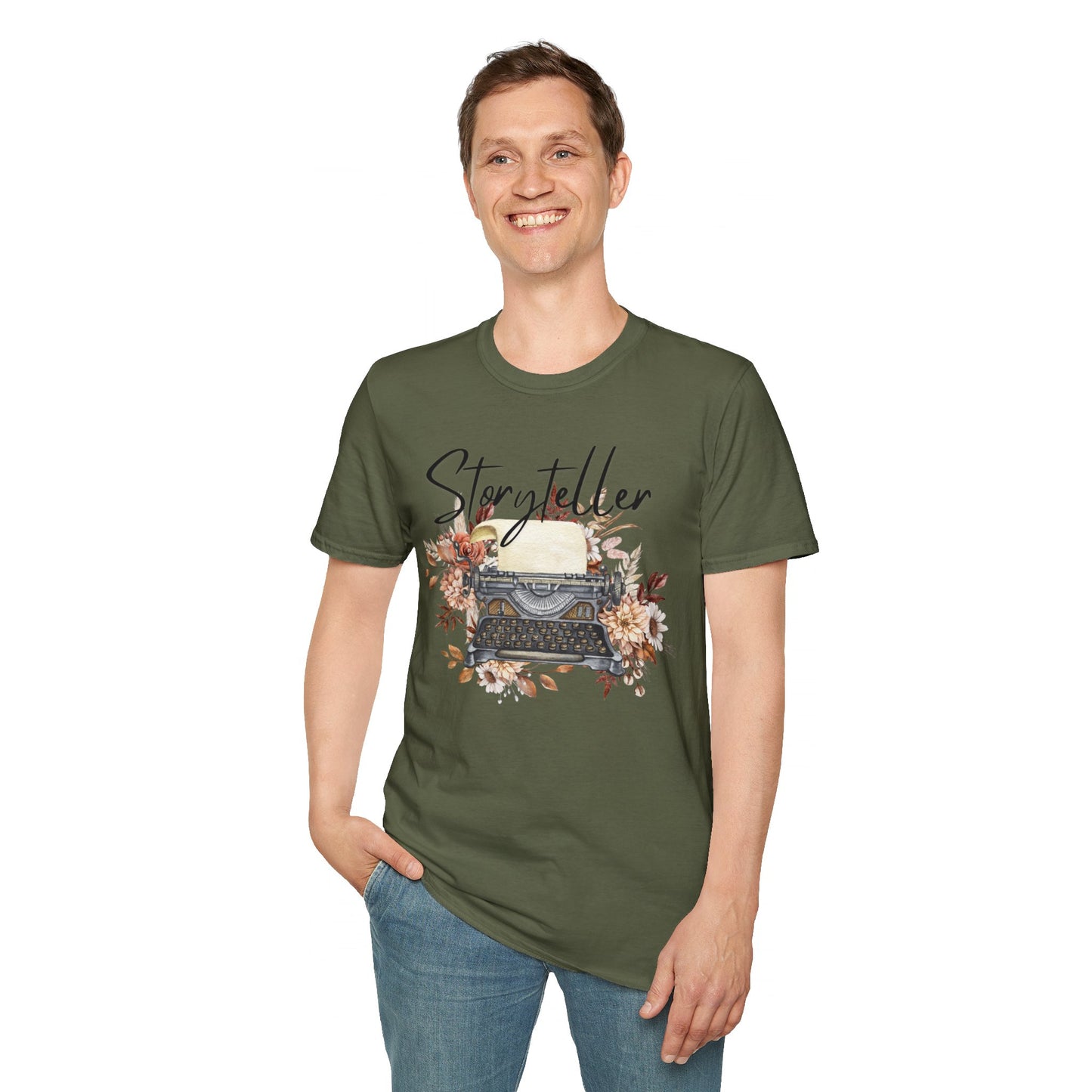 Storyteller Author Writer Softstyle T-Shirt