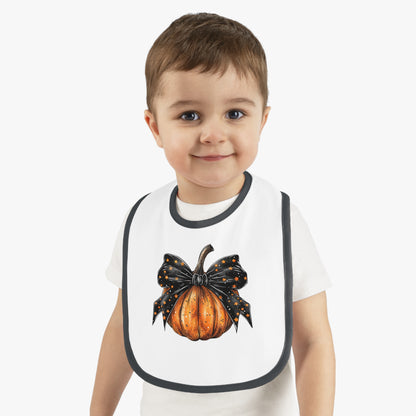 Halloween Pumpkin Baby Bib