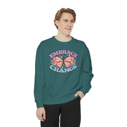 Embrace Change Comfort Colors Soft Sweatshirt