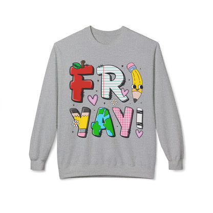 FRIYAY Teacher Softstyle Fleece Sweatshirt