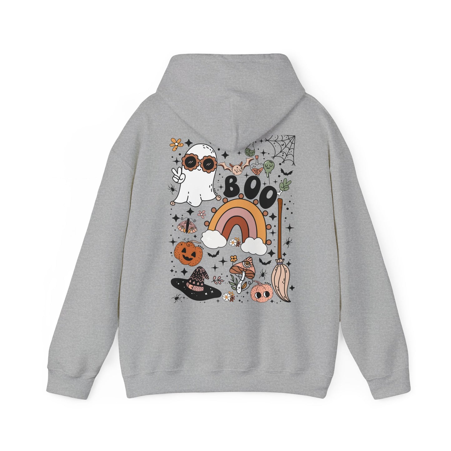 Retro Halloween Elements Hoodie Sweatshirt