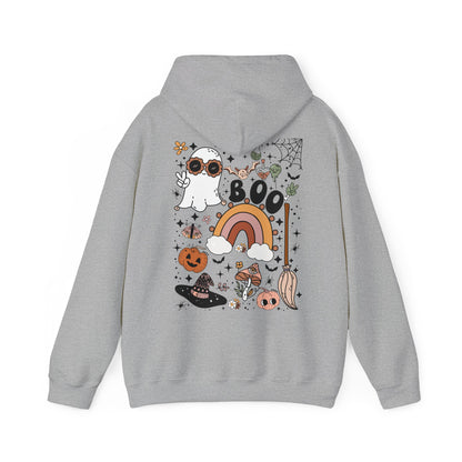 Retro Halloween Elements Hoodie Sweatshirt