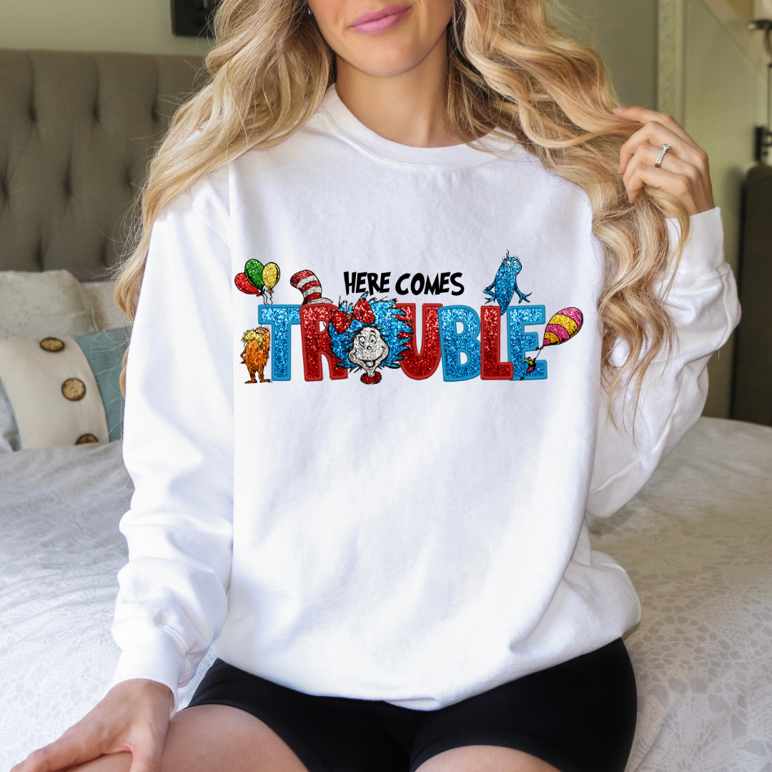 Dr. Seuss Team Trouble Sweatshirt