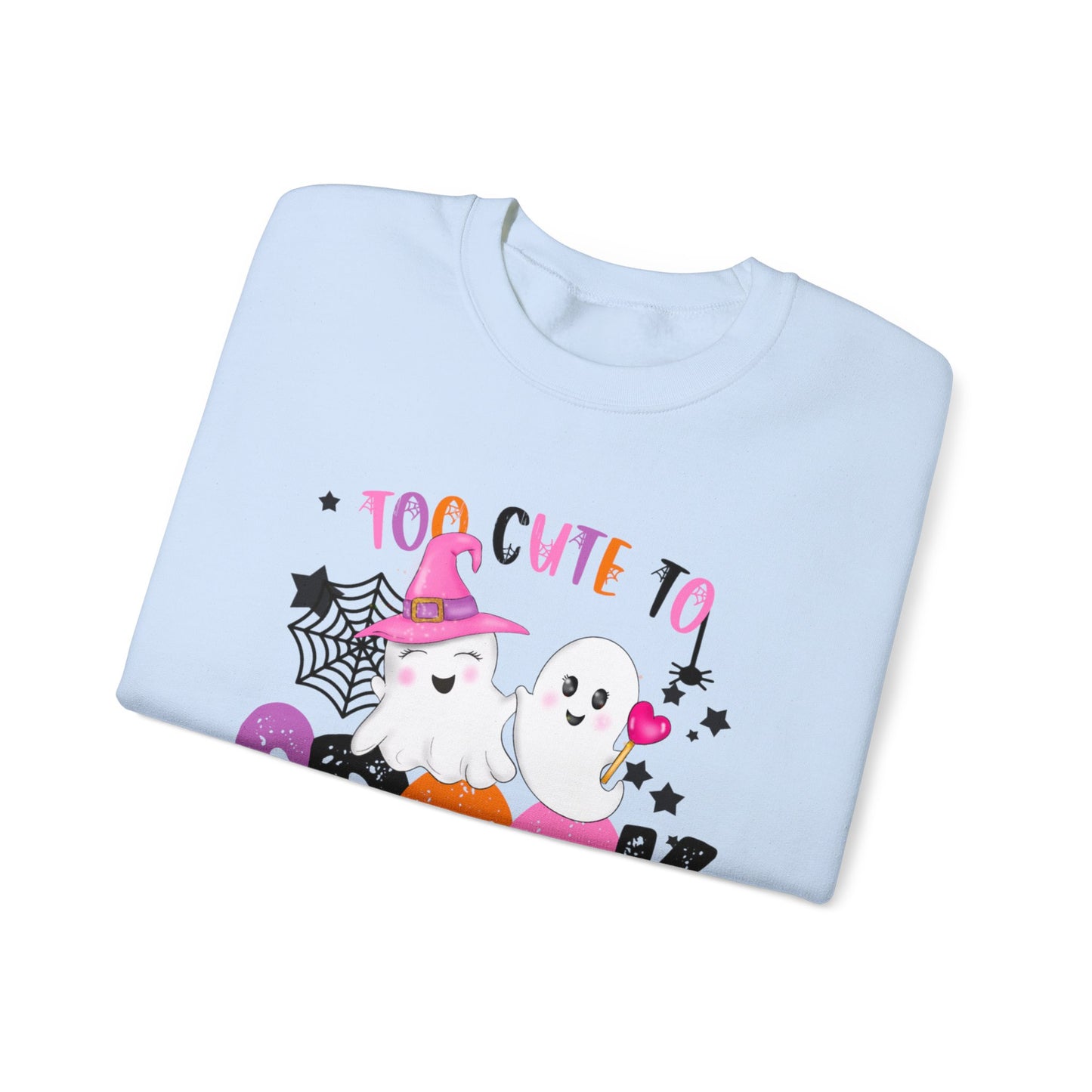 Too Cute to Spook Halloween Sweatshirt