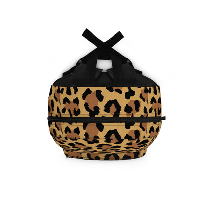Stylish Leopard Print School Backpack or Travel Bag