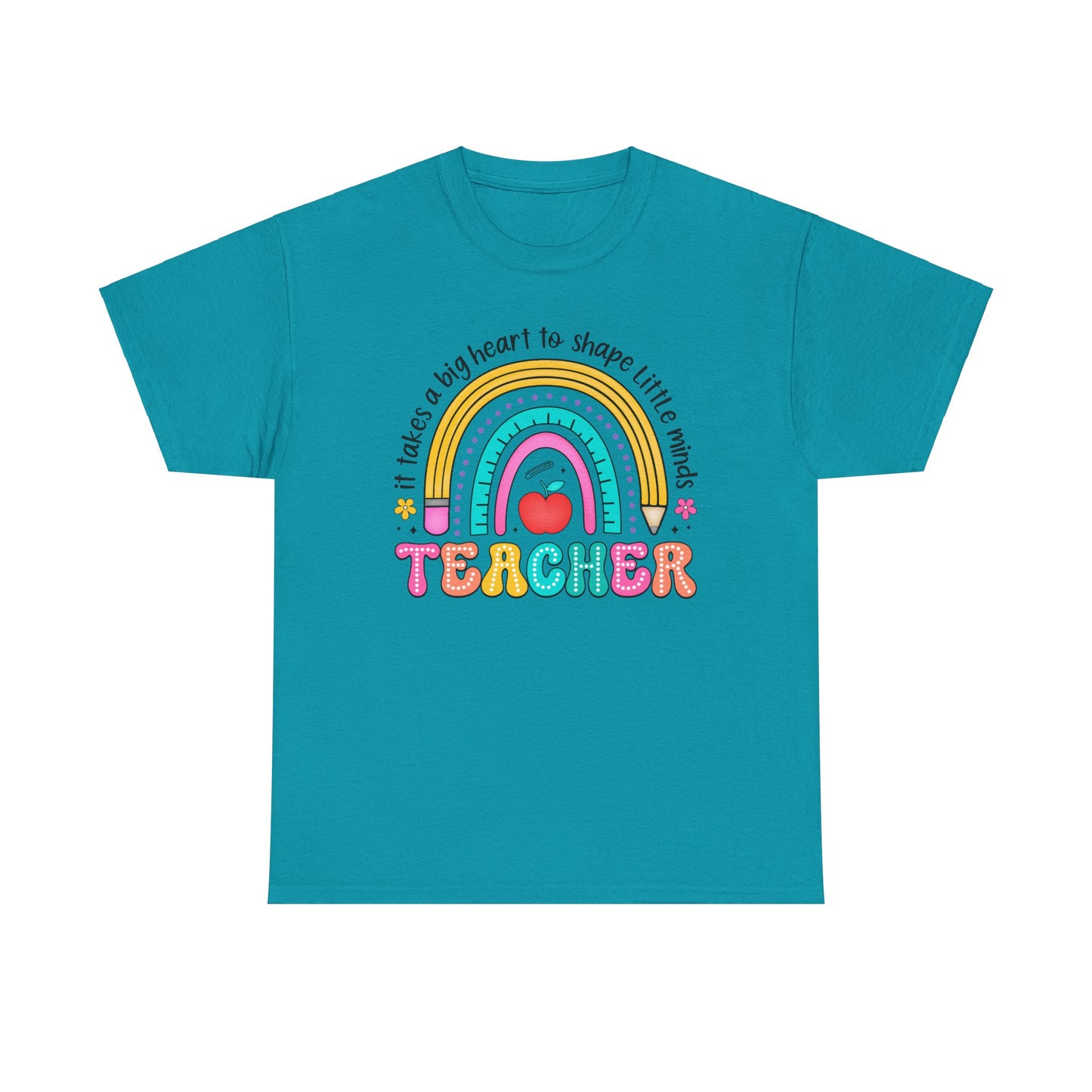 Big Heart to Shape Little Minds TeacherT-Shirt