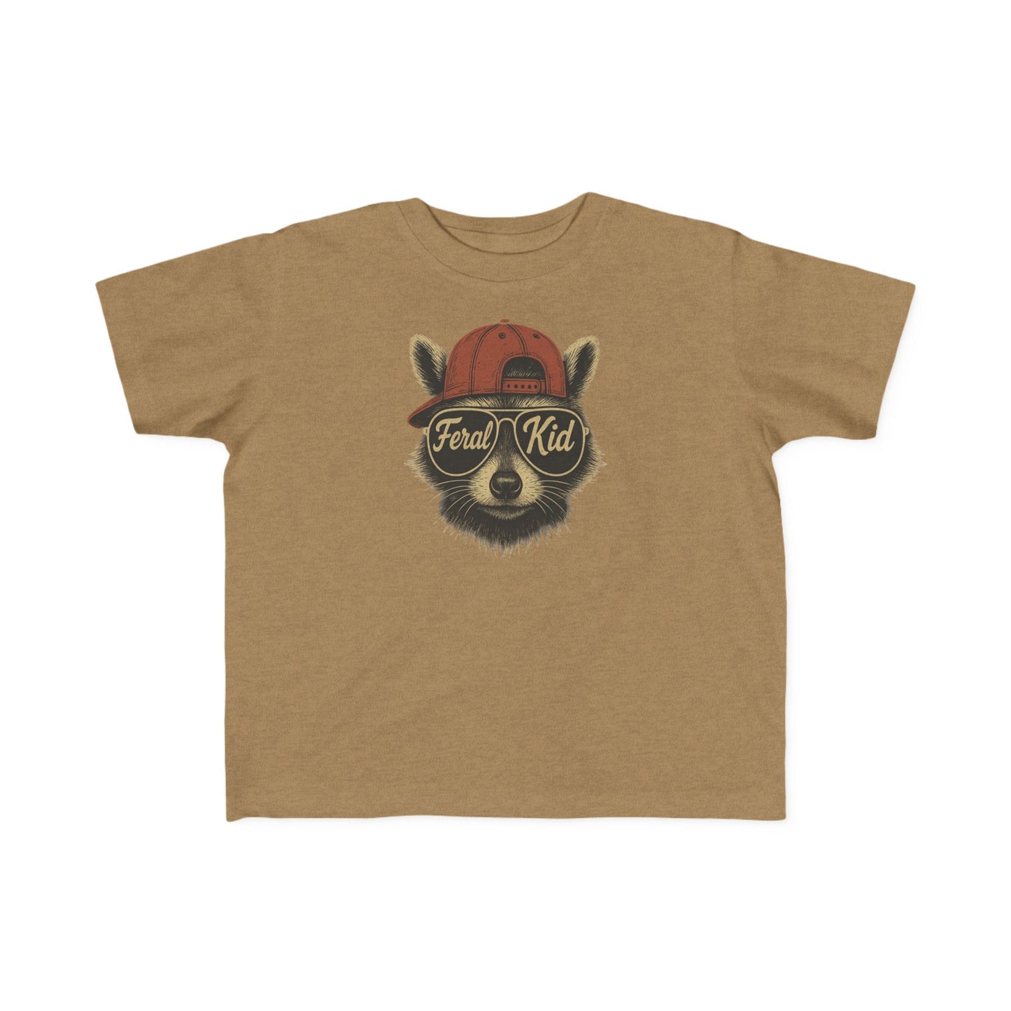 Funny Feral Kid Toddler Tee