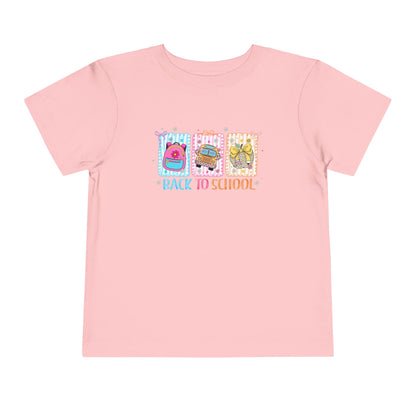 Back to School Toddler Short Sleeve Tee