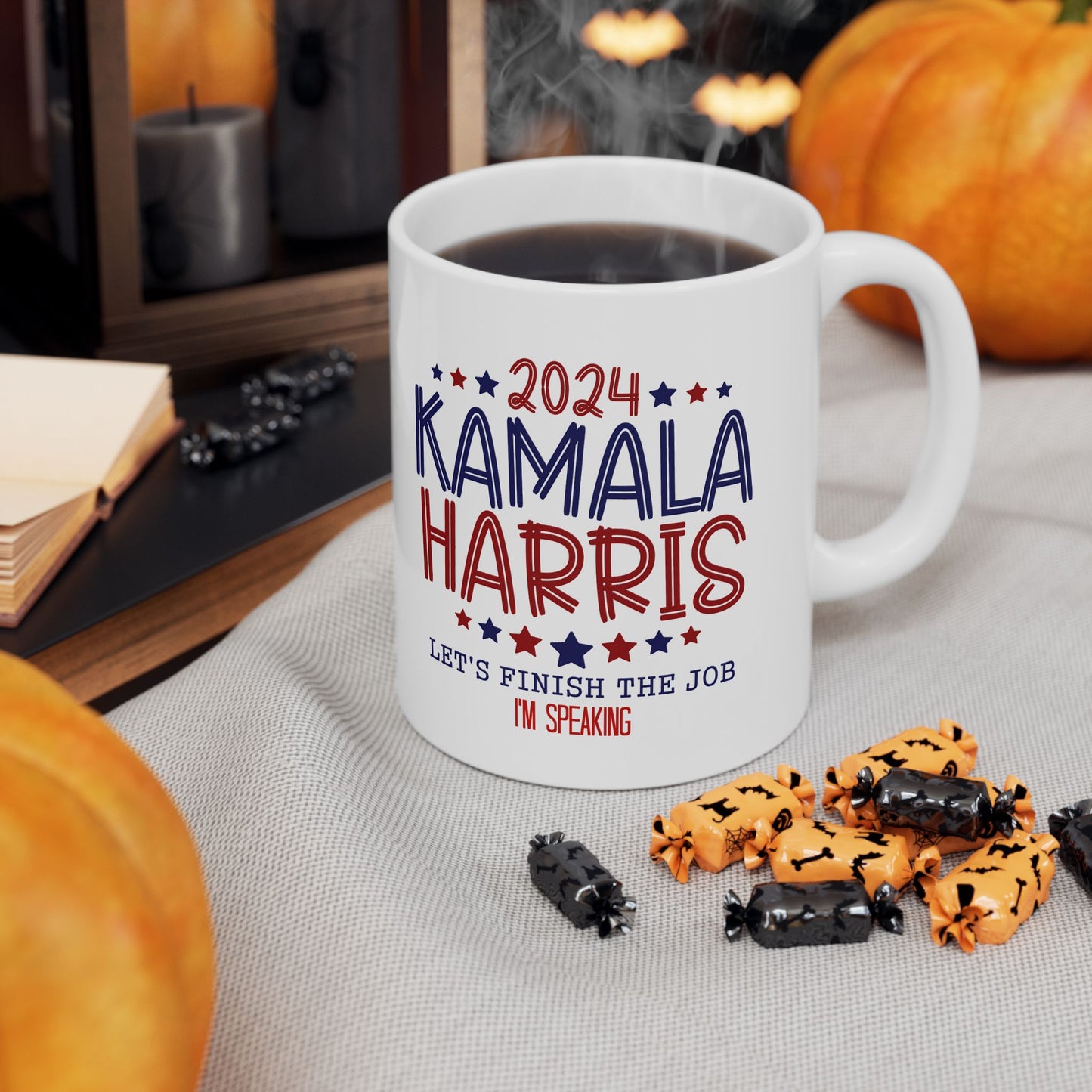 Kamala Harris Ceramic Mug, (11oz, 15oz)