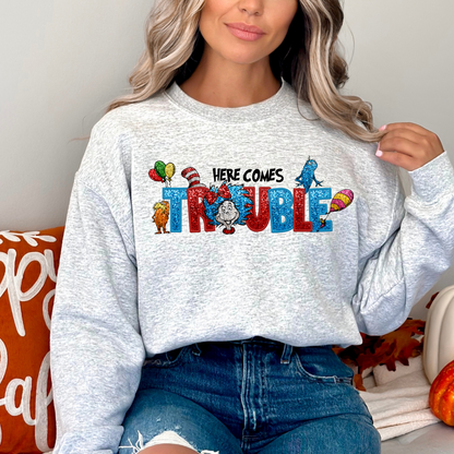 Dr. Seuss Team Trouble Sweatshirt