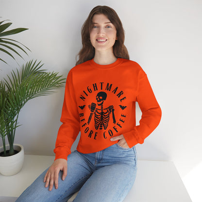 Nightmare Before Coffee Halloween Sweatshirt