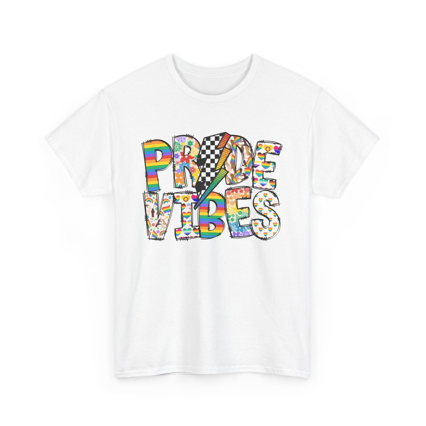 Gay Pride Vibes Unisex Cotton Tee