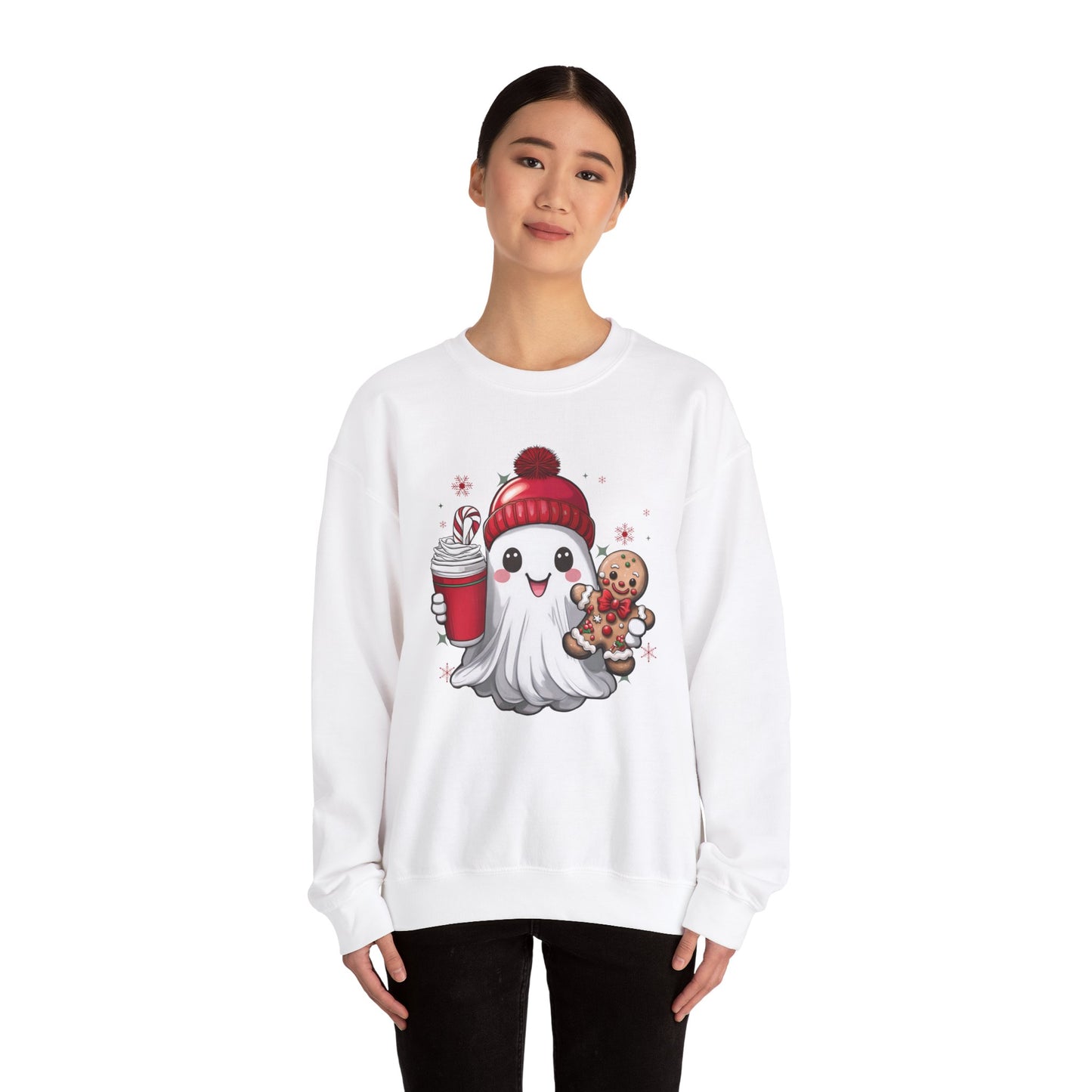 Cute Christmas Ghost Sweatshirt