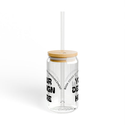 16oz Reusable Straw Tumbler (Your Design Here)