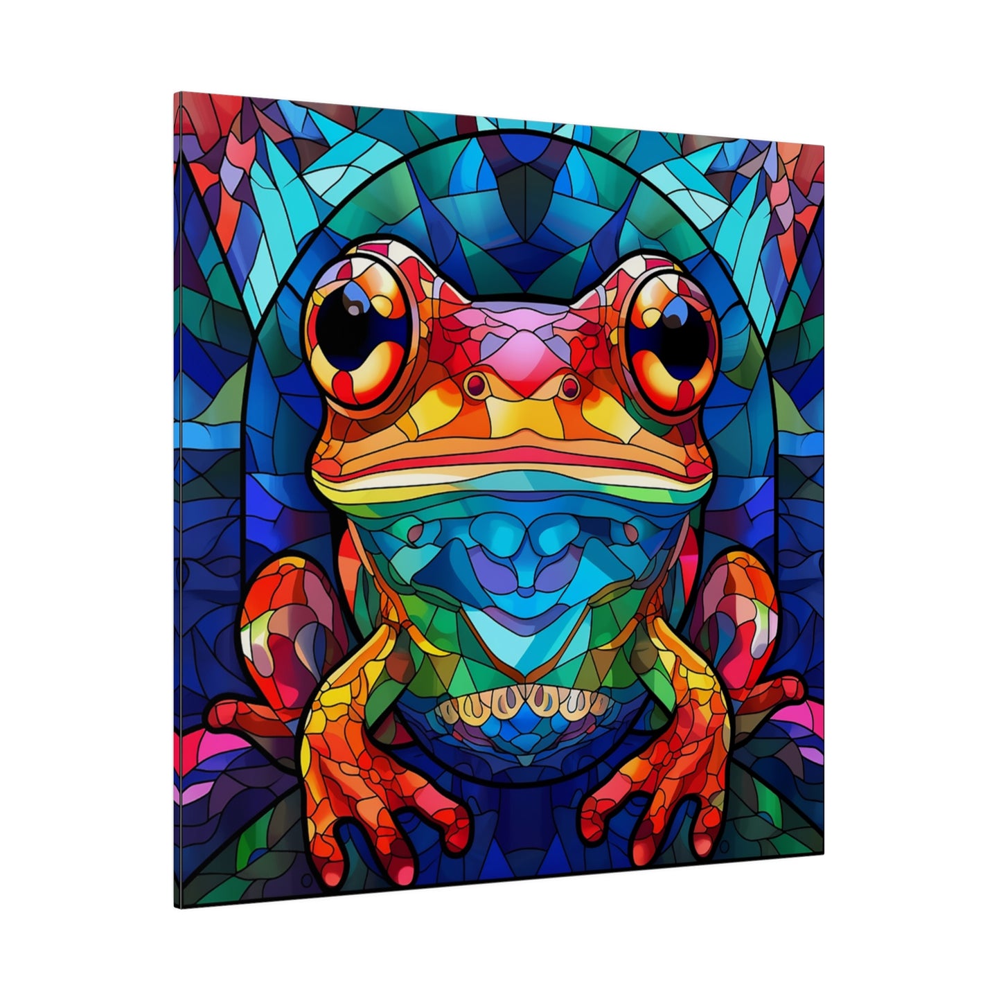 Frog Wall Art Matte Canvas