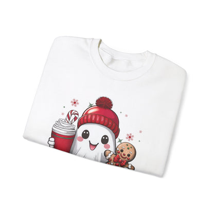 Cute Christmas Ghost Sweatshirt