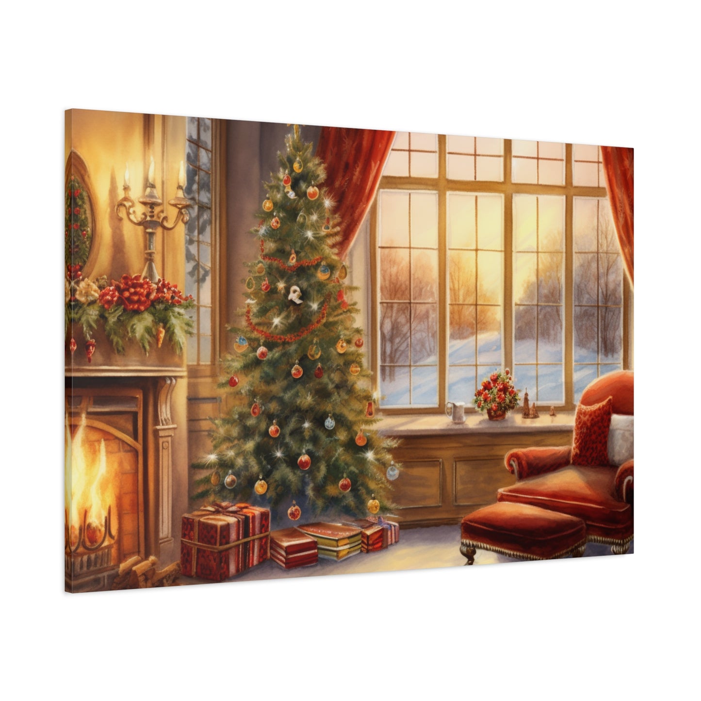 Home for the Holidays Canvas