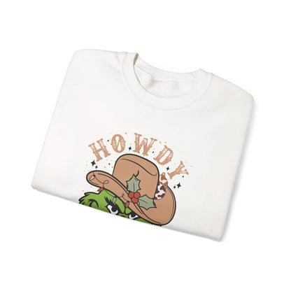 Howdy Grinch Christmas Sweatshirt